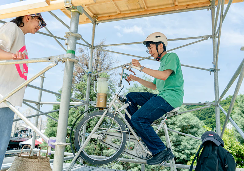 MIX BIKE | 環境にやさしいミックスジュースマシン