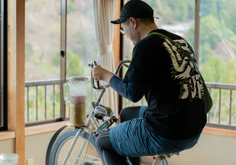 MIX BIKE | 環境にやさしいミックスジュースマシン