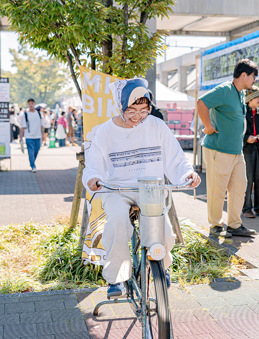 MIX BIKE | 環境にやさしいミックスジュースマシン