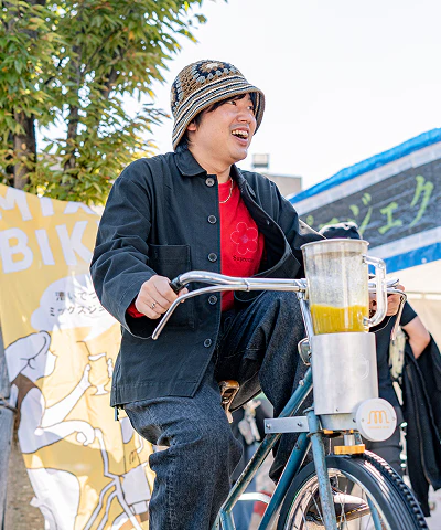 MIX BIKE | 環境にやさしいミックスジュースマシン